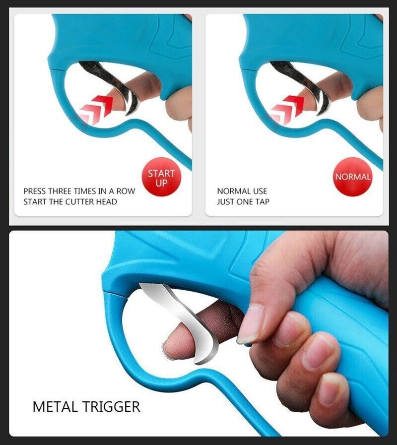 Akku Gartenschere mit 2 Lithium Akkus